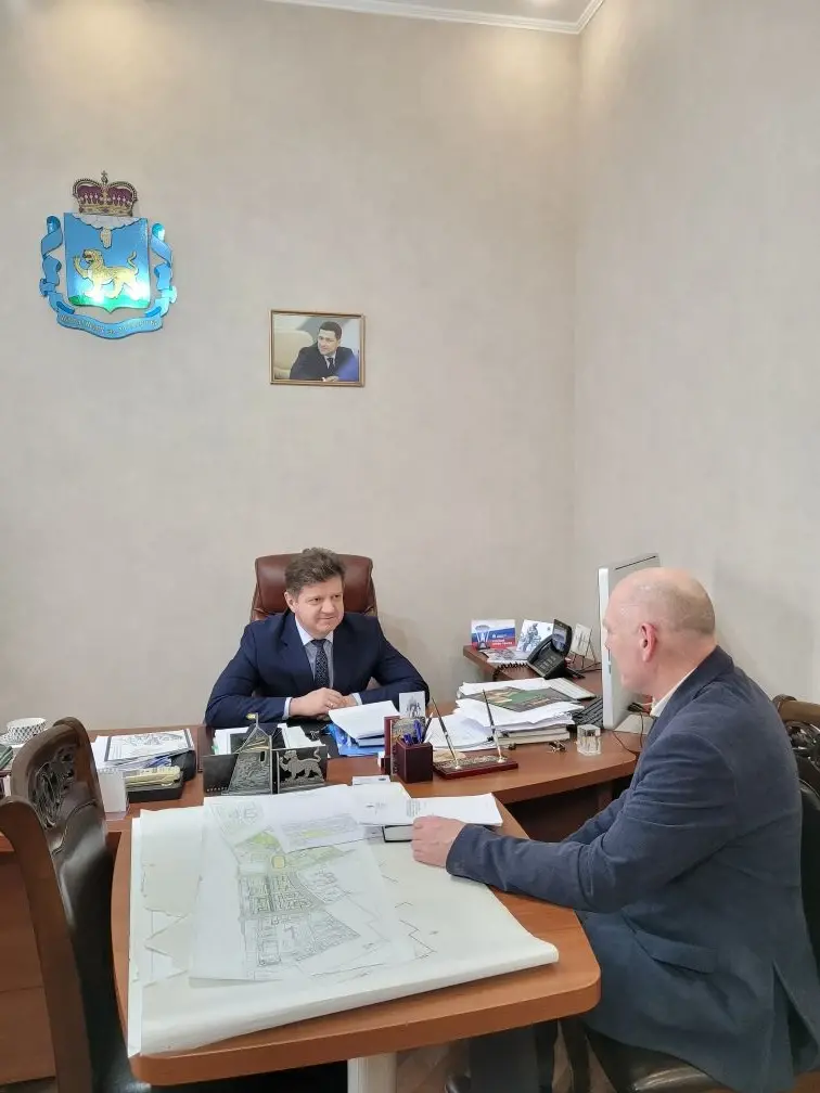 В Пскове прошло рабочее совещание с заместителем губернатора Псковской области